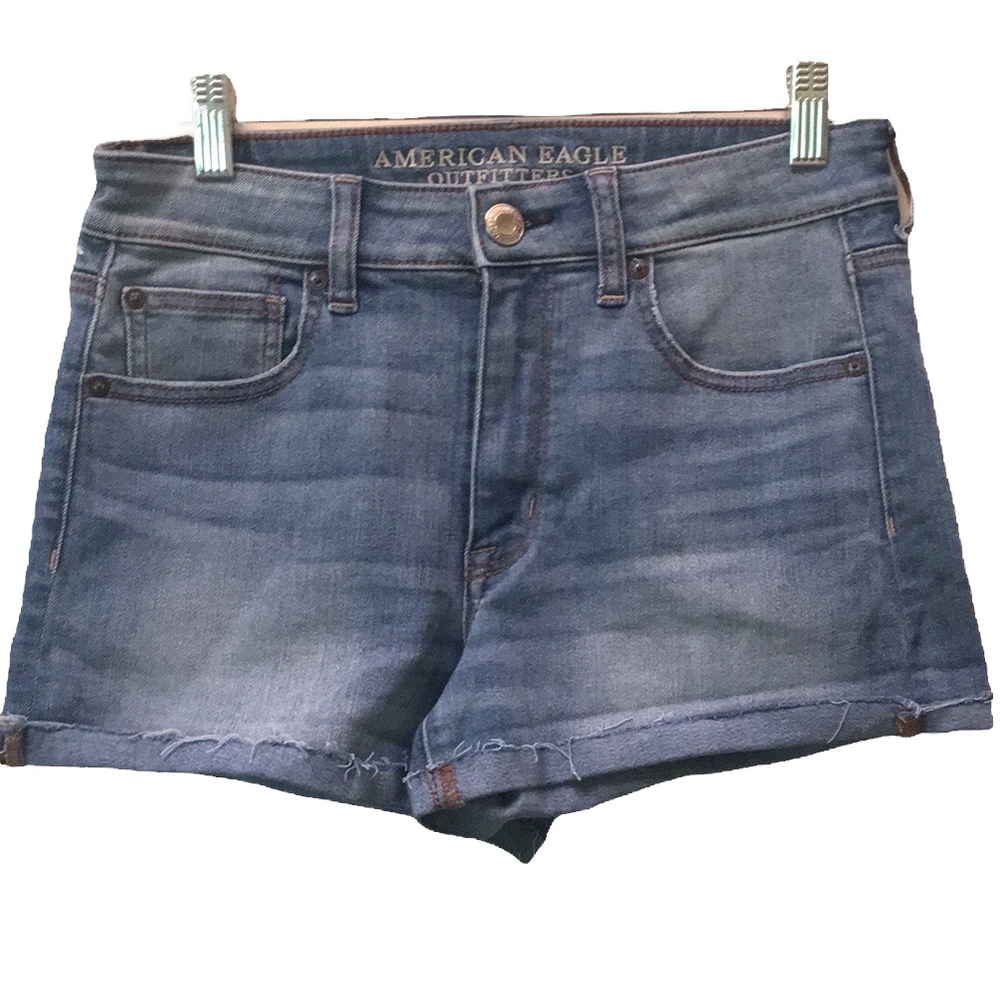 American Eagle Outfitters Super Super Stretch Hi Rise Shortie